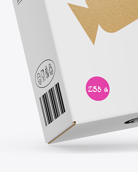 Paper Box Mockup