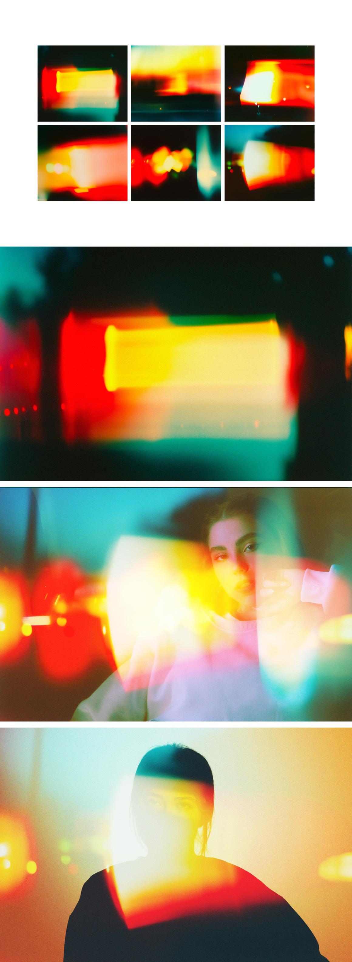 Analogue Light Leak Overlays