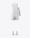 Women's Basketball Kit Mockup - Back View