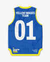 Basketball Jersey Mockup - Back View