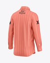 Men's Long Sleeve Shirt Mockup - Half Side View