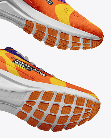 Pair of Running Shoes Mockup