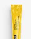 Glossy Stick Sachet Mockup