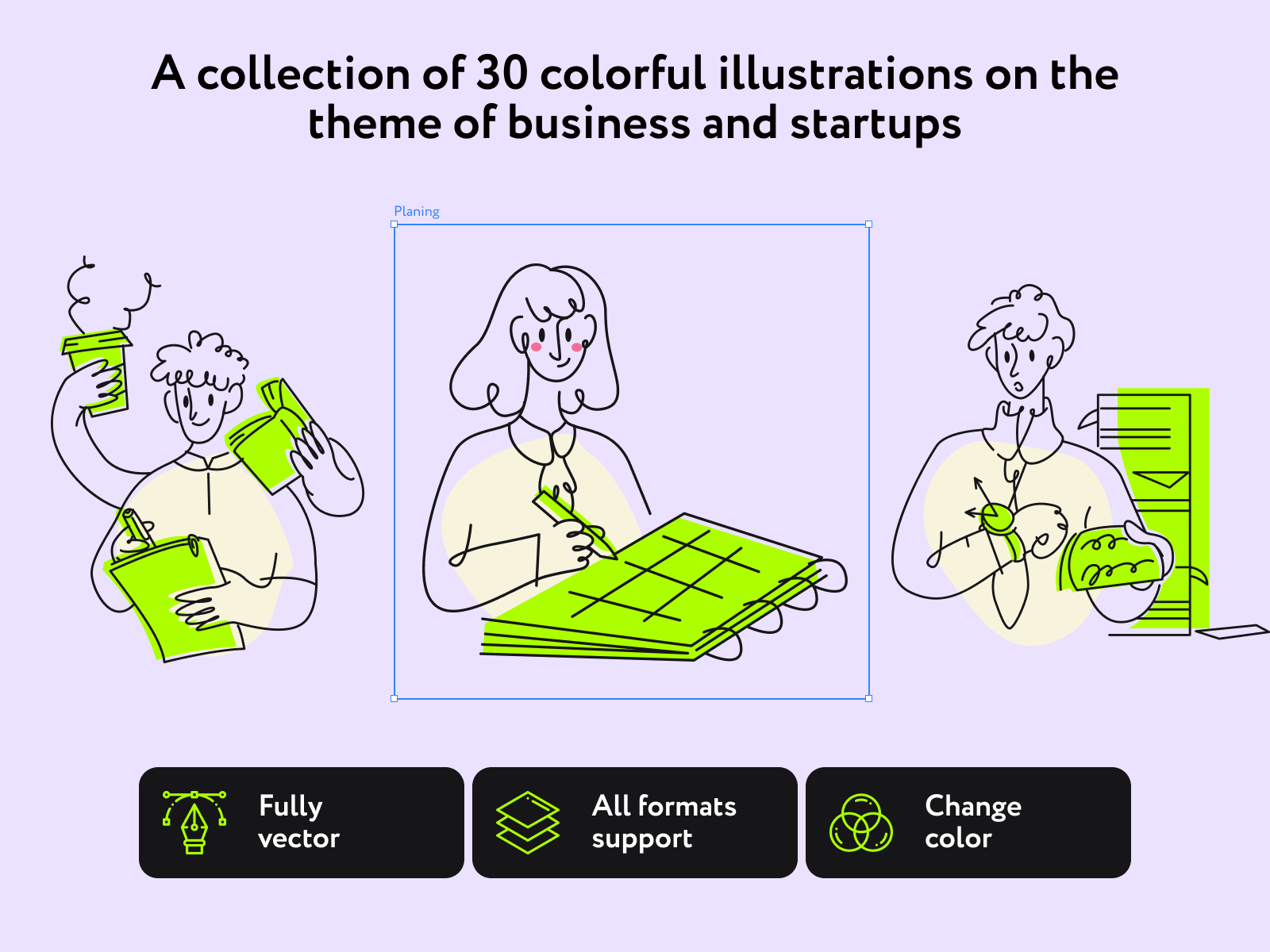 Makry Startup Illustrations