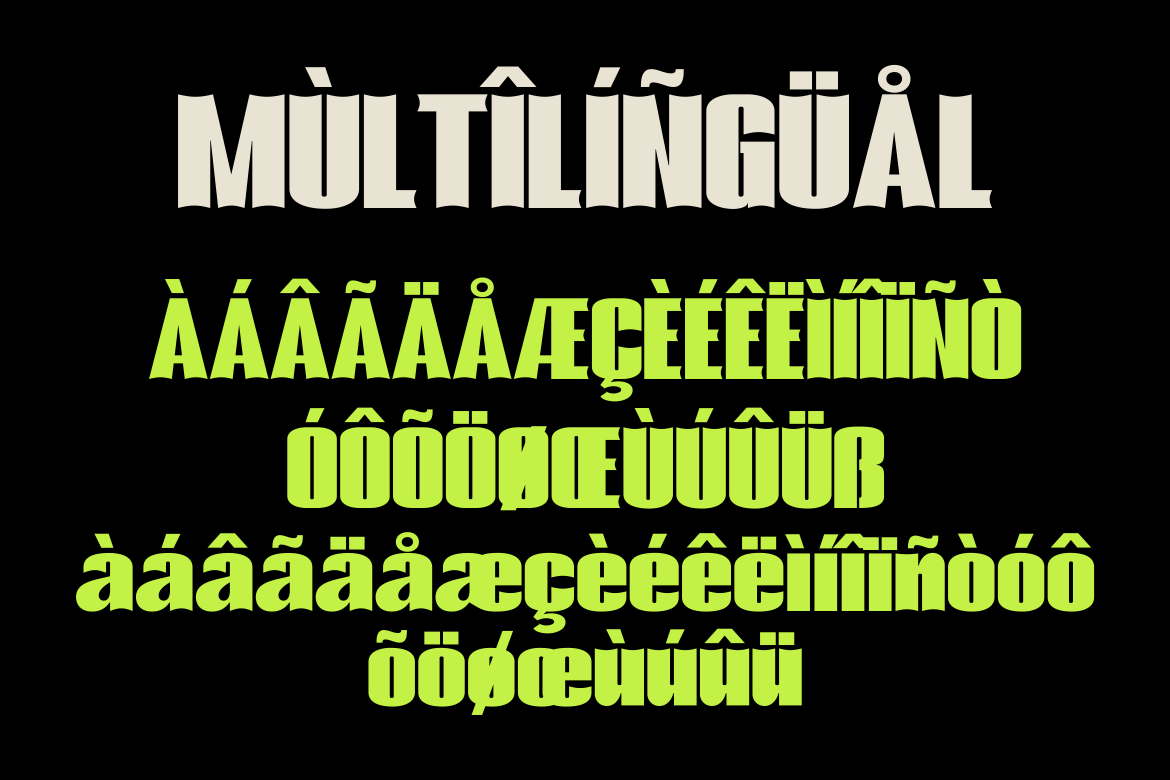 Moneter Font