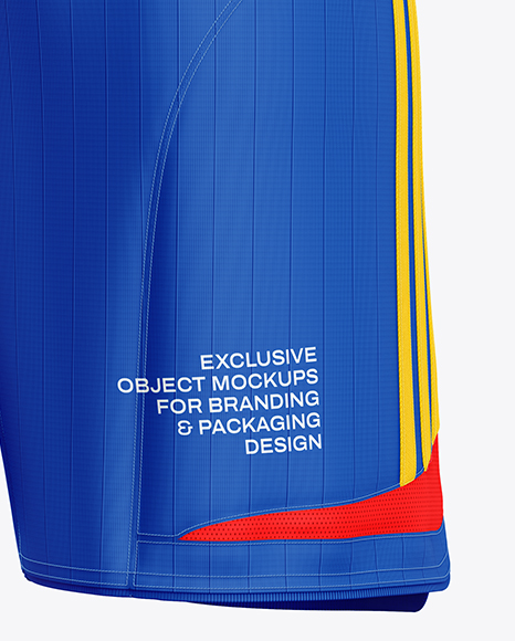 Shorts Mockup - Half Side View