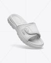 Floating Velcro Slide Sandal Mockup