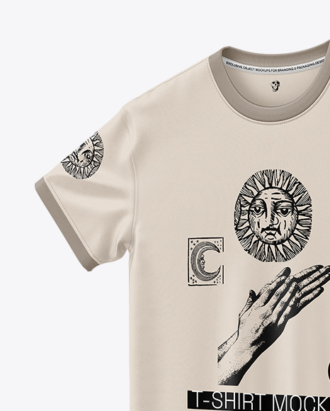 Crew Neck T-Shirt Mockup