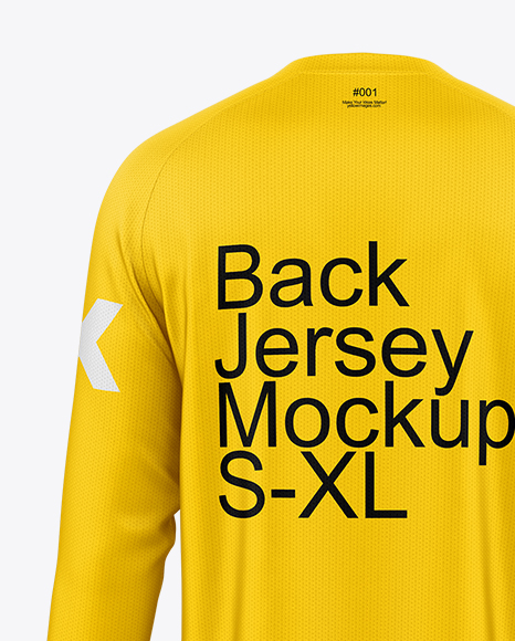 Raglan Long Sleeve Jersey - Back View