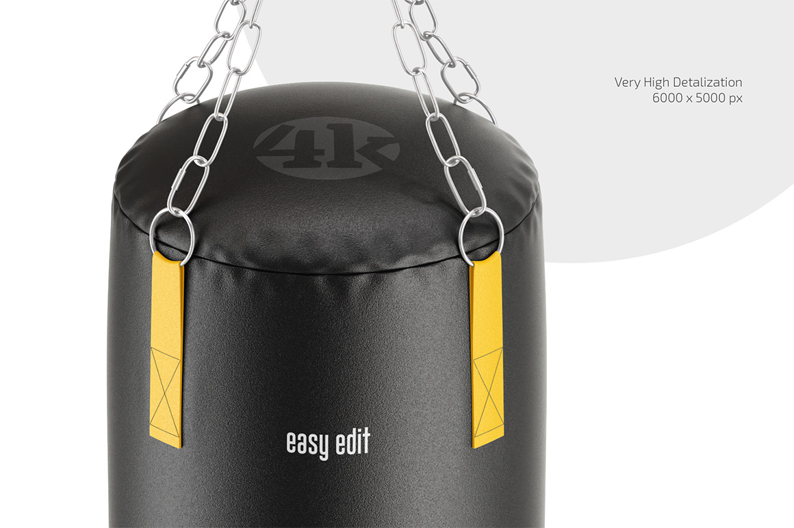 Punching Bag Mockup Set