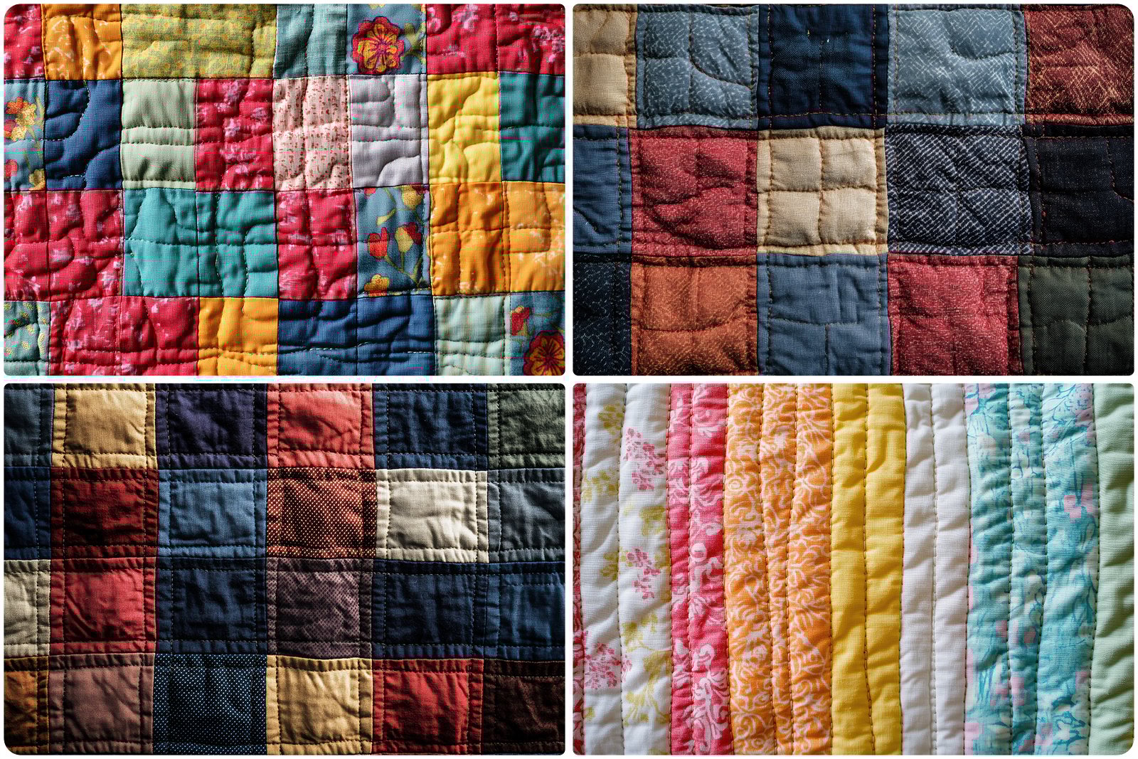 30 Quilting Texture Backgrounds
