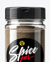 Spice Jar with Grounded Black Pepper Mockup