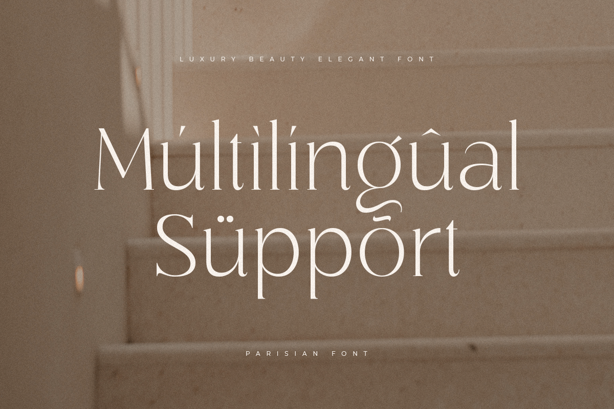 Parisian - Luxury Beauty Elegant Font