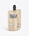 Kraft Doy Pack Mockup