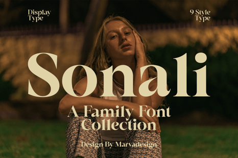 Sonali Font - Magazine font