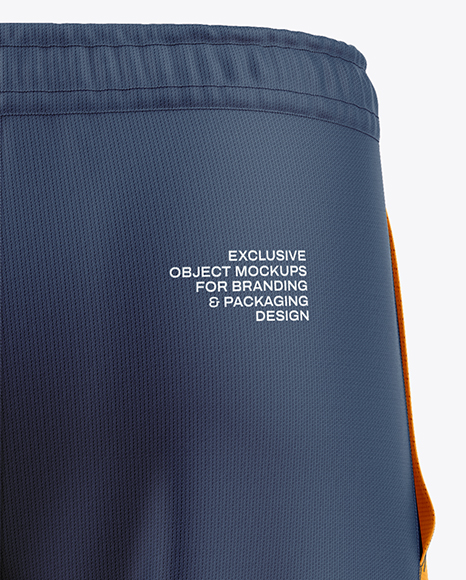 Quarter Sports Pants Mockup - Back View