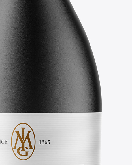 Ceramic Wine Bottle Mockup
