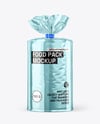 Glossy Metallic Package Mockup