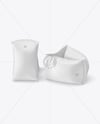Matte Swimming Arm Bands Mockup