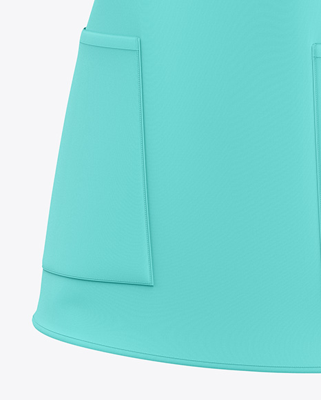Women's Medical Shirt Mockup - Half Side View