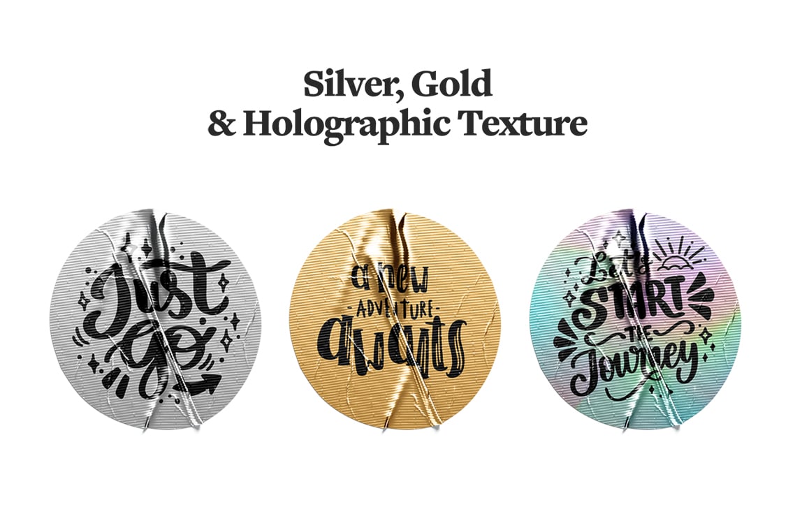 Sticker Mockups Bundle