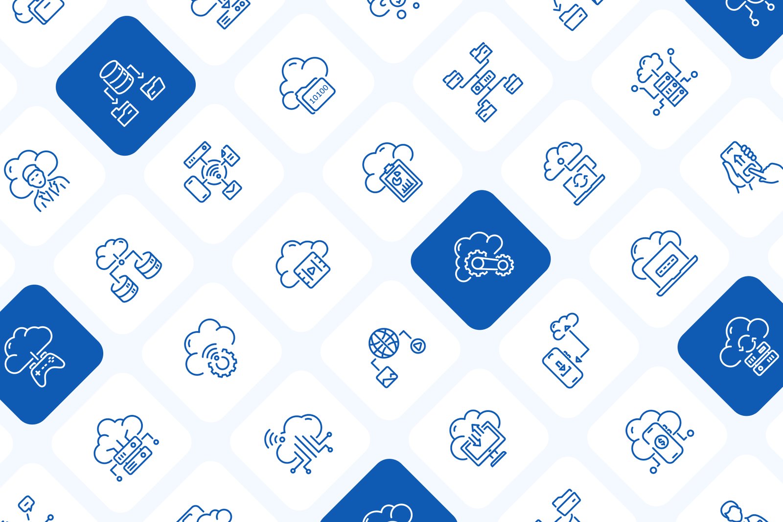 Cloud technology icon