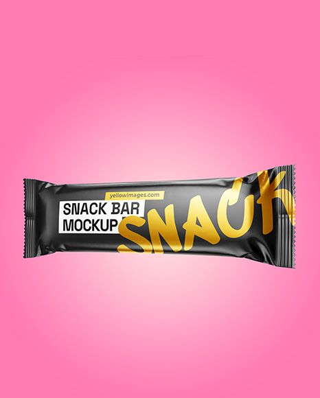 Matte Snack Bar Mockup