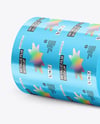 Metallic Film Roll Mockup