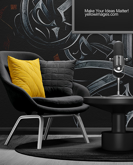 Podcast Studio Mockup