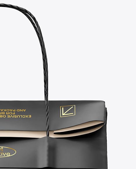 Matte Paper Bag Mockup