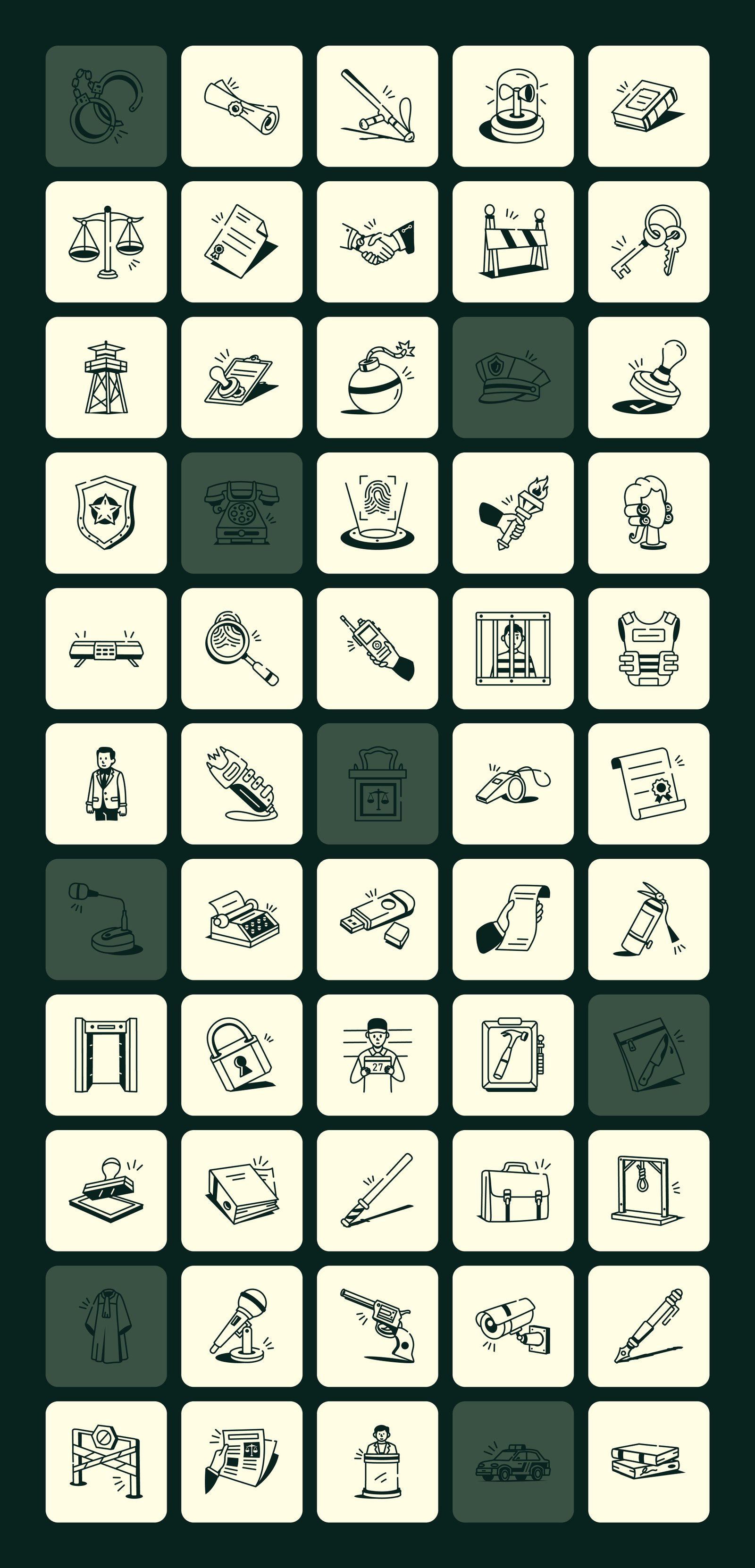 Court Drawing Art Set