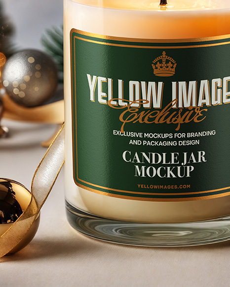 Candle Mockup