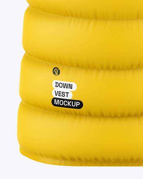 Down Vest Mockup