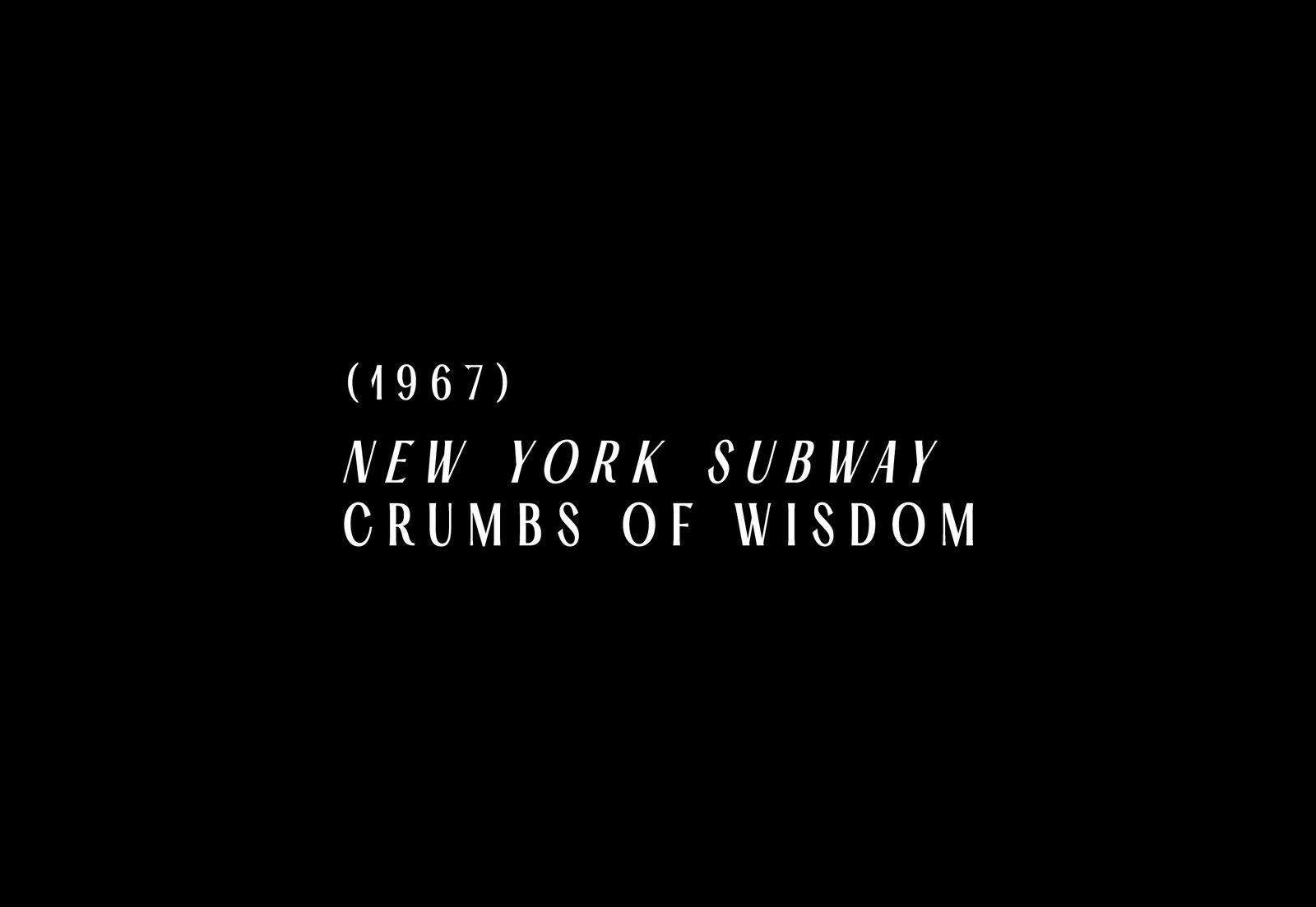 Bagel Typography