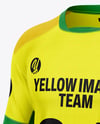 Soccer Jersey Mockup - Half Side View