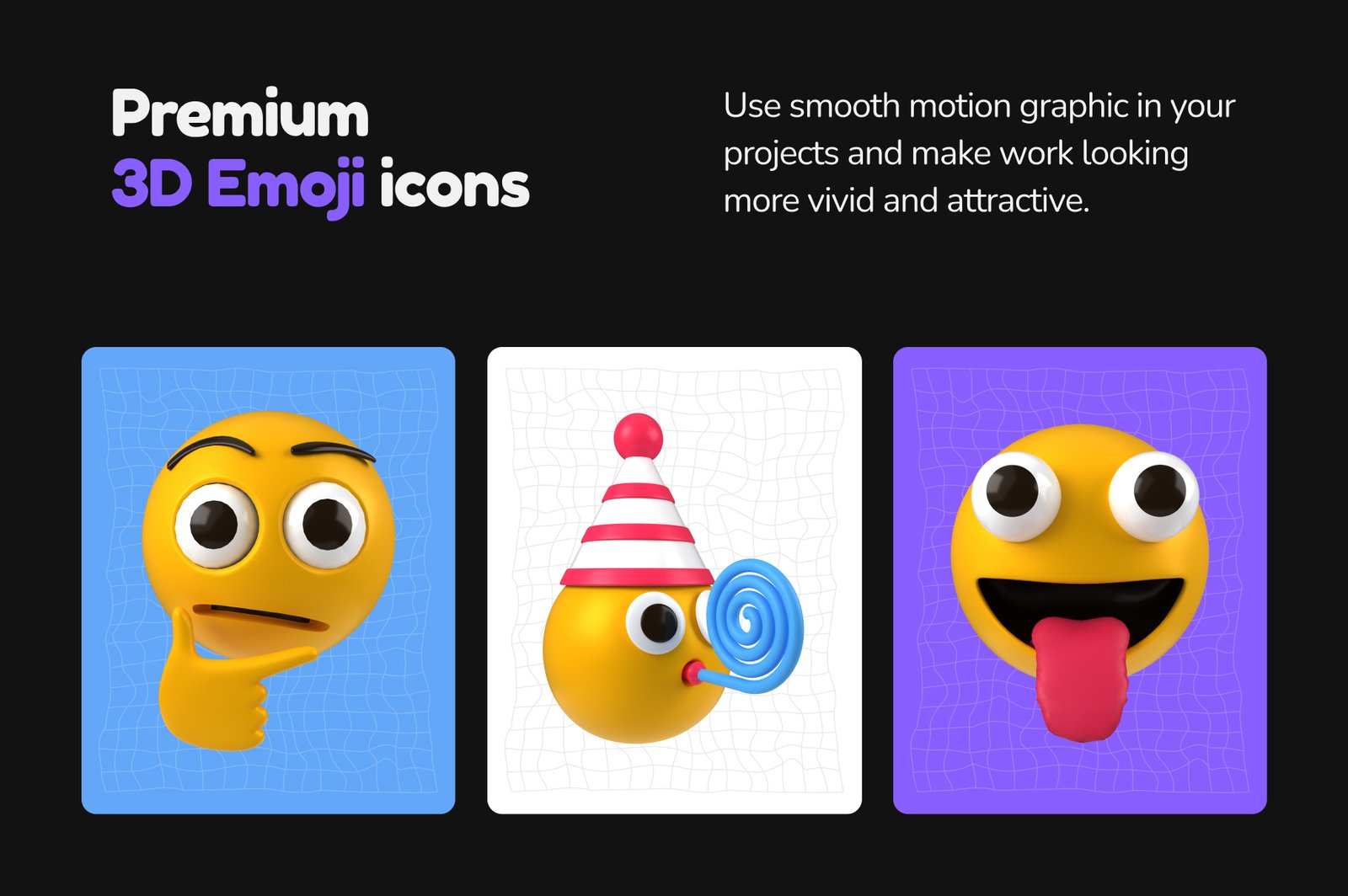 3D Emoji Icons