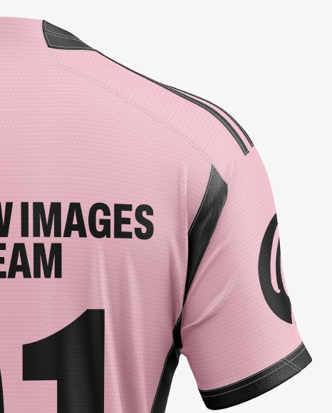 Soccer Jersey Mockup - Back View