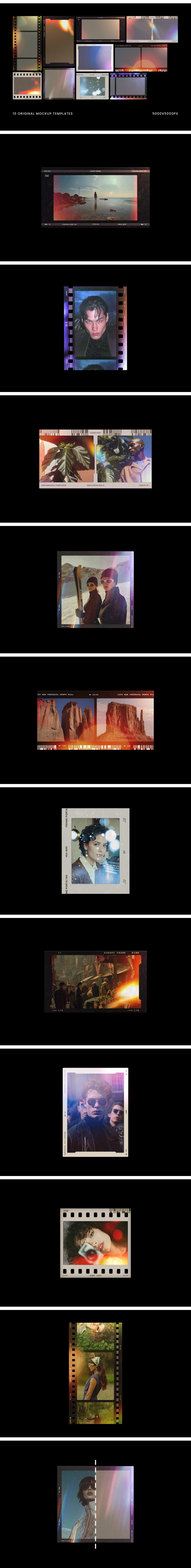 Film Frames Mockups