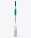 Metallic Hairoil Applicator Tube Mockup