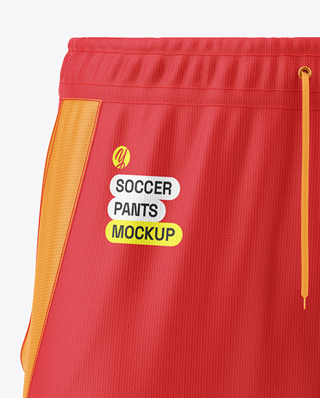 Soccer Pants Mockup - Front View