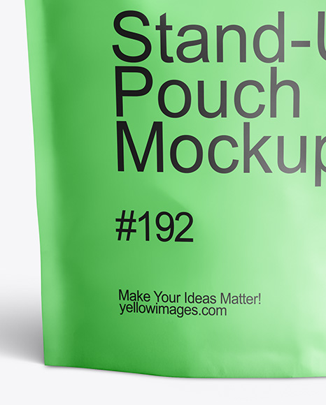 Stand-up Pouch Mockup