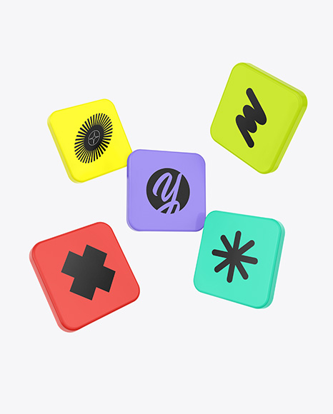 Flat Icons Mockup - Presentation mockup