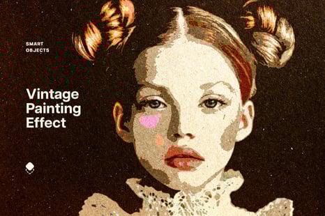 Vintage Painting Photo Effect - Add-Ons