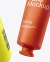 Pump Bottle with Tube Mockup