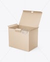 Kraft Paper Box Mockup