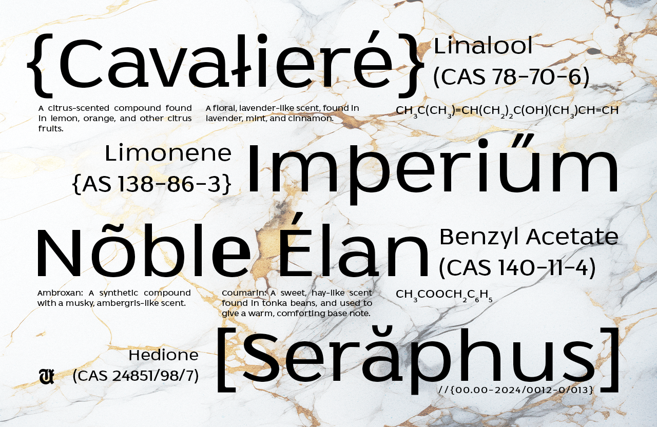 UT Manricho - A Luxury Sans Serif Font