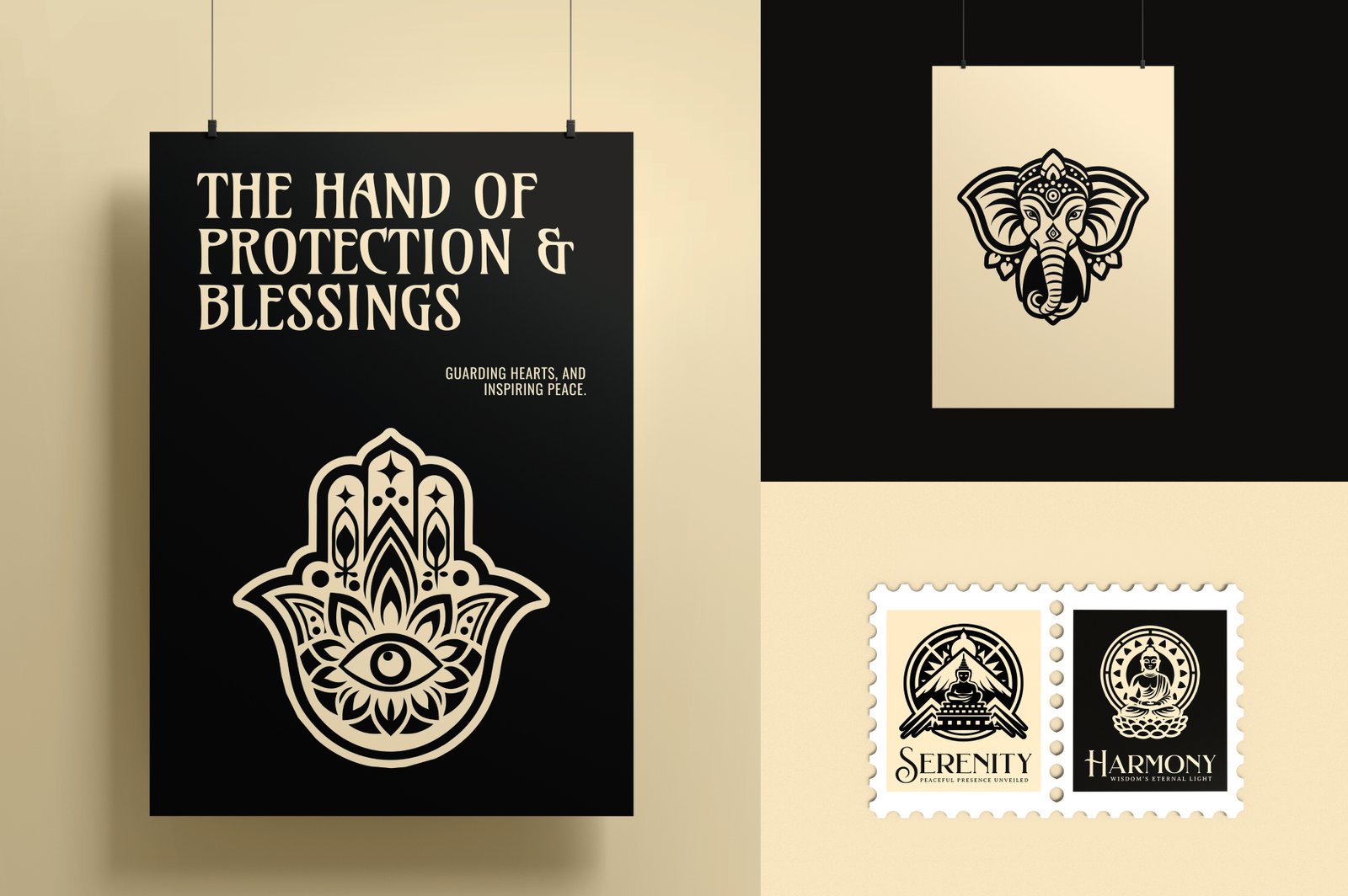 Buddhist Soul Symbol Set
