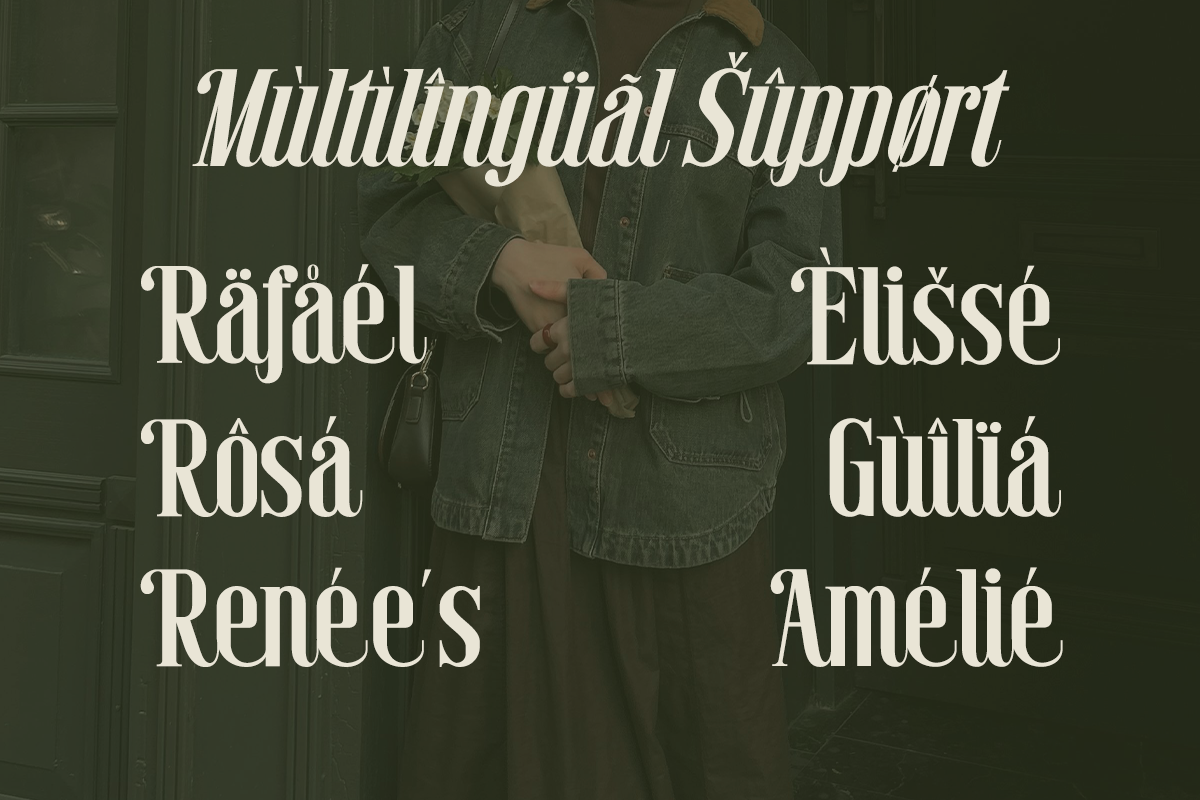 Mandelina - Modern Script Font