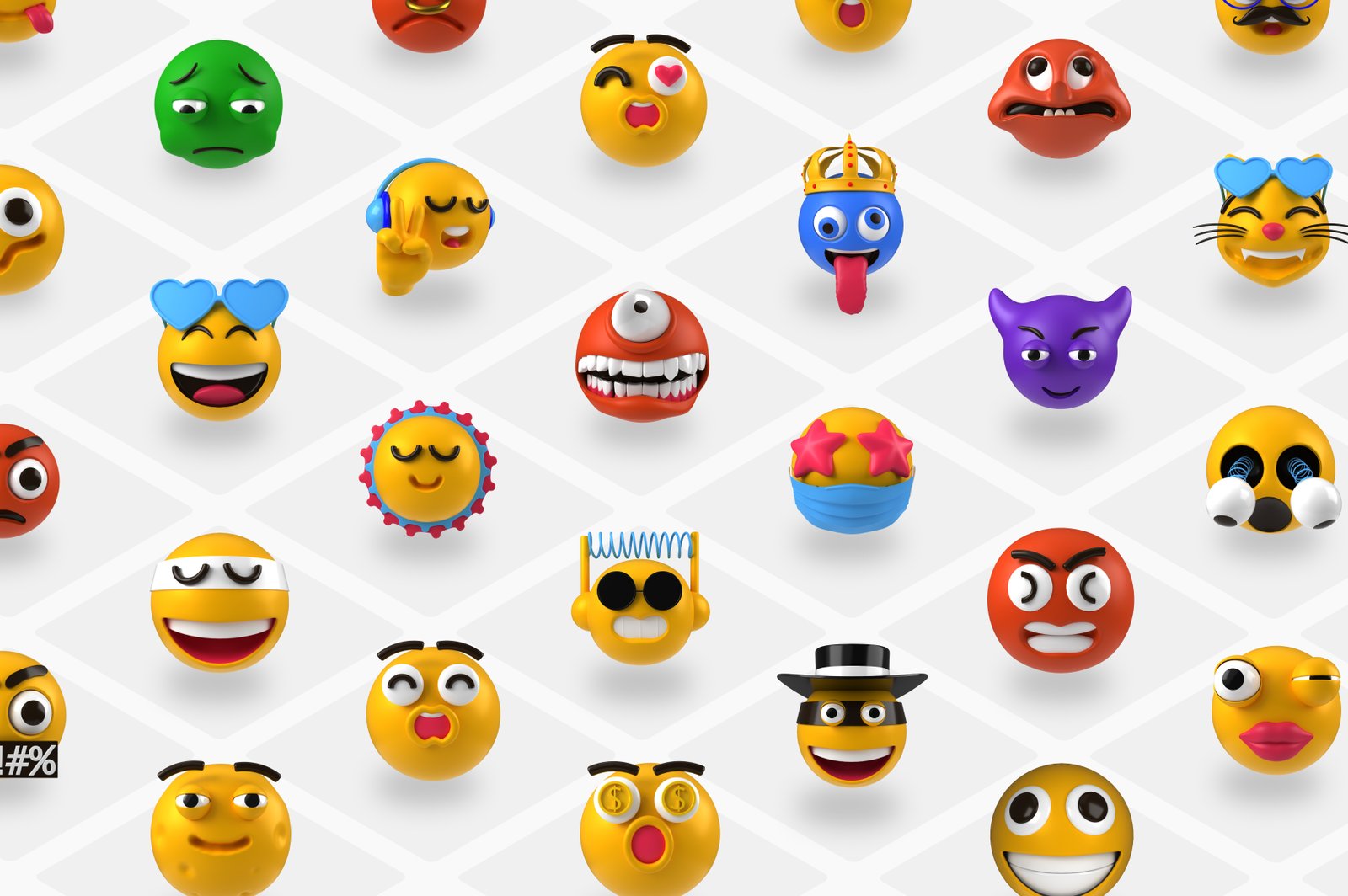 3D Emoji Icons