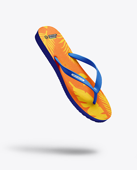 Floating Flip Flop Mockup